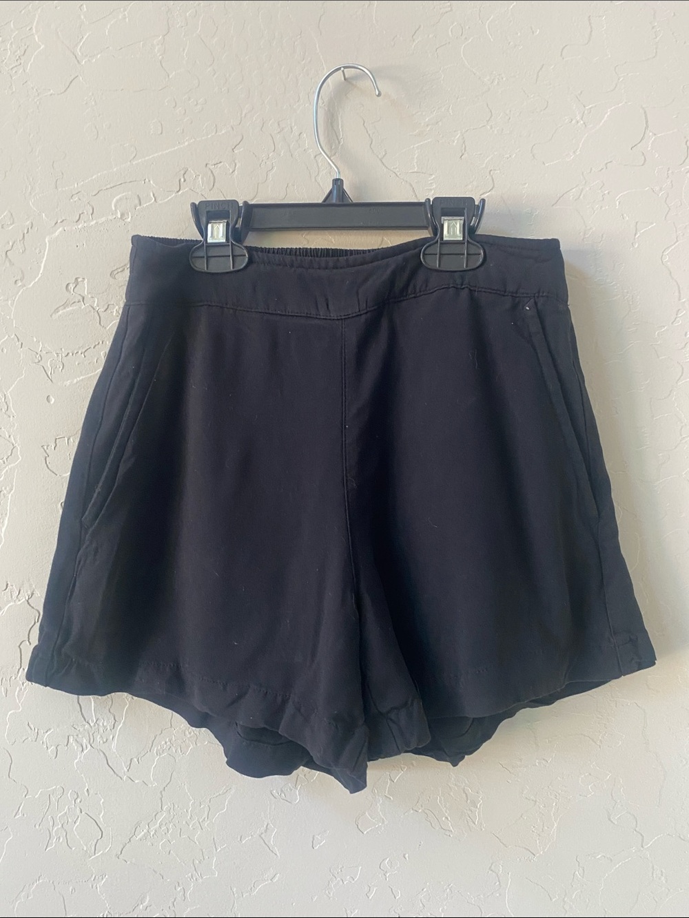 Old Navy Black High-Rise Playa Elastic Waist Shorts Women's XS